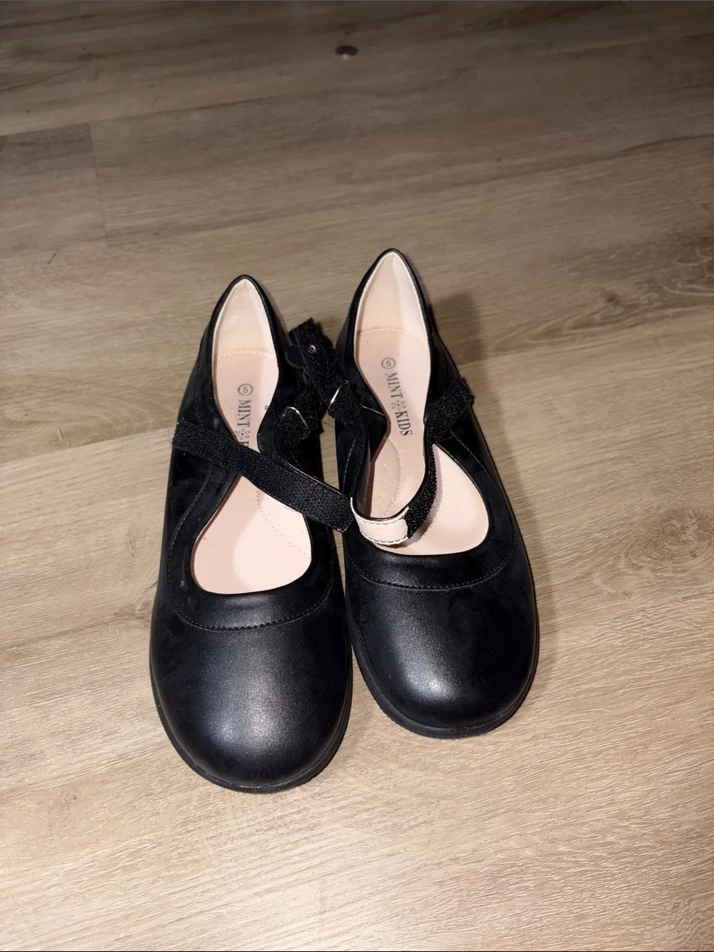 Classic Black Mary Jane Dress Shoes for Girls -